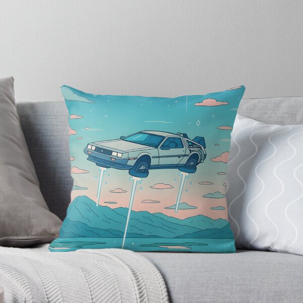 Item preview, Flying Retro DeLorean Car Sci-Fi Dreamscape - Back to the Future Inspired designed and sold by Greemo03.