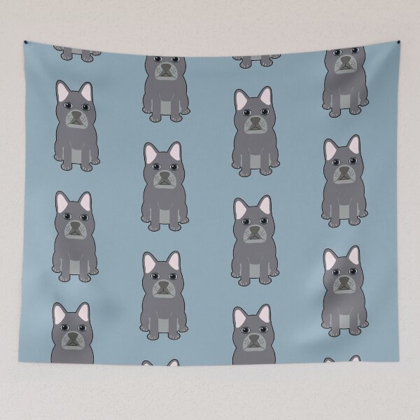 Item preview, Gray Frenchie Sitting designed and sold by Mountain-Point.