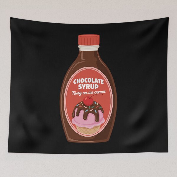 Item preview, Chocolate Syrup Chocolate Sauce Ice Cream Sundae designed and sold by Moon-Ape.