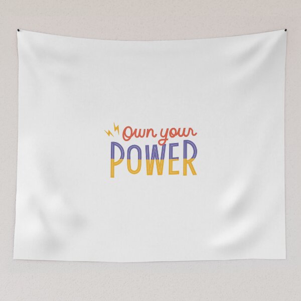 Item preview, OWN Your POWER – Motivational Typography Design designed and sold by TeesHearts100.