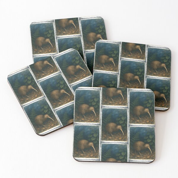 Item preview, Kiwi at Dusk – New Zealand Icon in the Bush designed and sold by MvuuStudio.