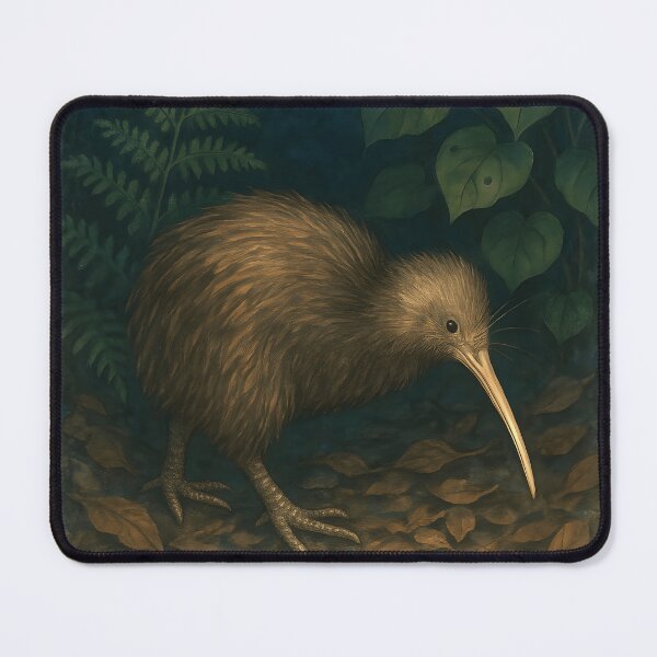 Item preview, Kiwi at Dusk – New Zealand Icon in the Bush designed and sold by MvuuStudio.