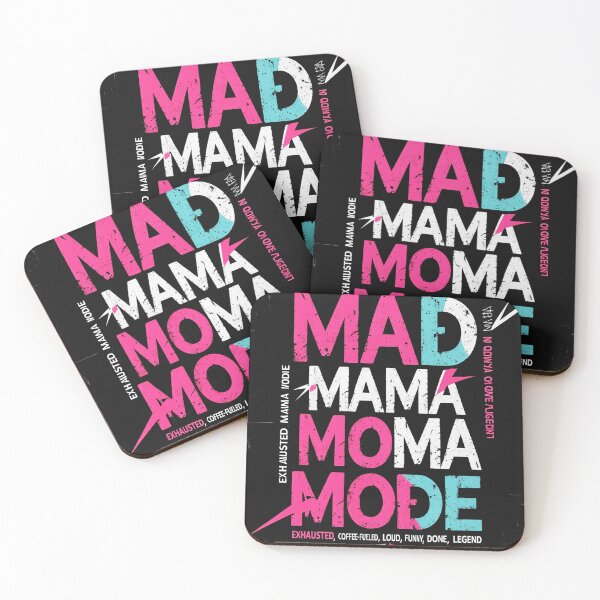 Item preview, Mad Mama Moma Mode: Funny, Coffee-Fueled Mom Life designed and sold by Mad Mama Designs.