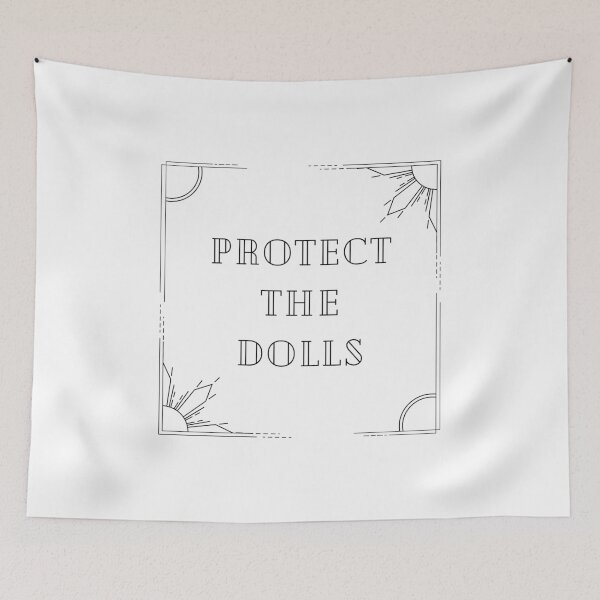 Item preview, Protect The Dolls Sun and Moon (Black Text) designed and sold by eggie-art.