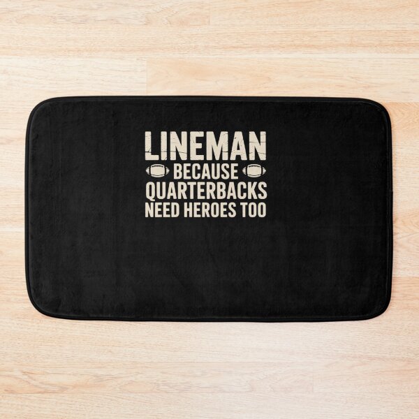 Item preview, Because Quarterbacks Need Heroes designed and sold by HaileyRobel.