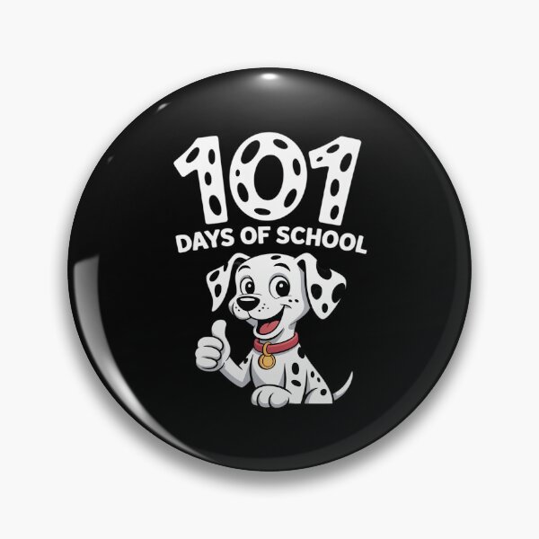 Item preview, 101 Days of School Dalmatian Dog Lover designed and sold by ticlitule.