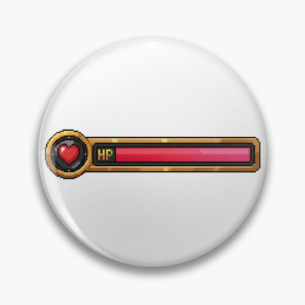 Artikelvorschau, Pixel Art HP Health Bar Gaming-Schnittstelle - Retro 32-Bit Lebensanzeige entworfen und verkauft von Greemo03.