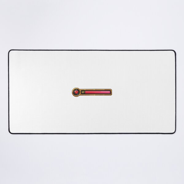 Item preview, Pixel Art HP Health Bar Gaming Interface - Retro 32-Bit Life Gauge designed and sold by Greemo03.
