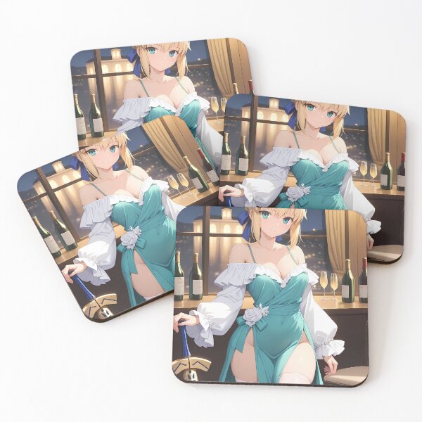Item preview, Saber Fate Stay Night Elegant Evening Soiree designed and sold by TorbenKuhano.
