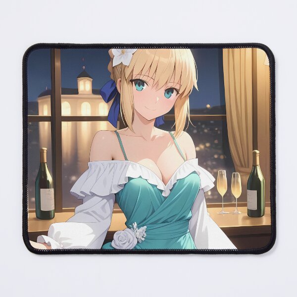 Item preview, Saber Fate Stay Night Elegant Evening Soiree designed and sold by TorbenKuhano.