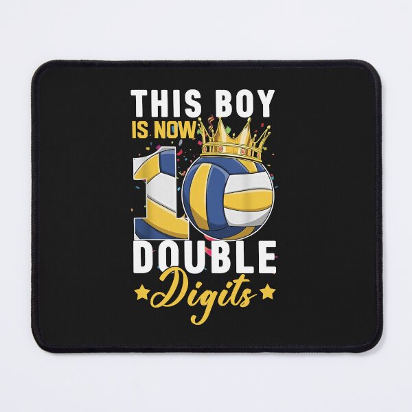 Item preview, Volleyball 10th Birthday Boy Tee designed and sold by TinaMDedrick.