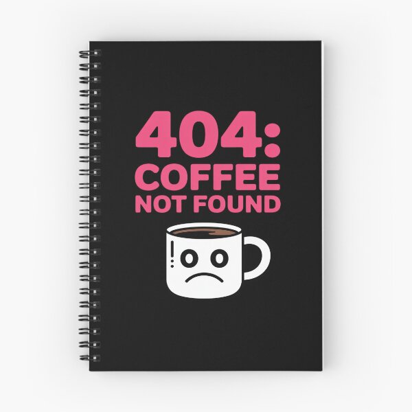 Artikelvorschau, Fehlercode 404 „Kaffee nicht gefunden“ entworfen und verkauft von BiellaSar.