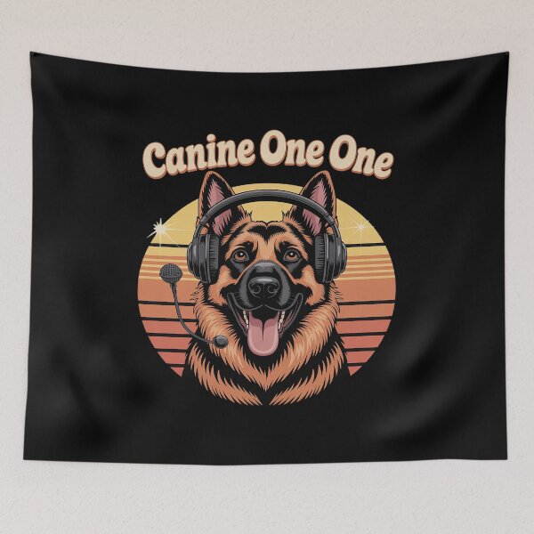 Item preview, 911 Dispatcher Police Dispatch Thin Gold Line for Dog Lovers designed and sold by BiellaSar.
