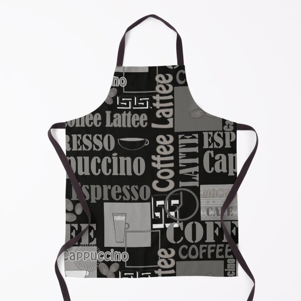Item preview, Abstract Coffee pattern kitchen espresso latte retro  designed and sold by fuzzyfox.