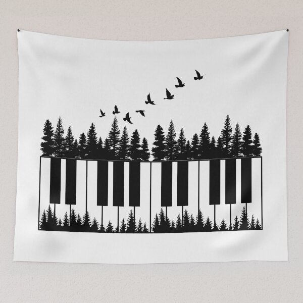 Item preview, Forest Piano Harmony  designed and sold by berwies.