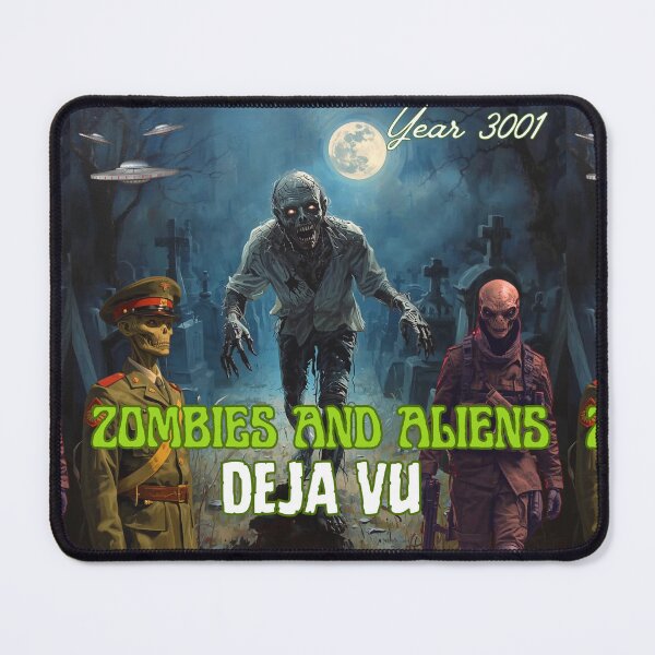 Item preview, Zombies and Aliens: Déjà Vu – Year 3001 designed and sold by circleback.