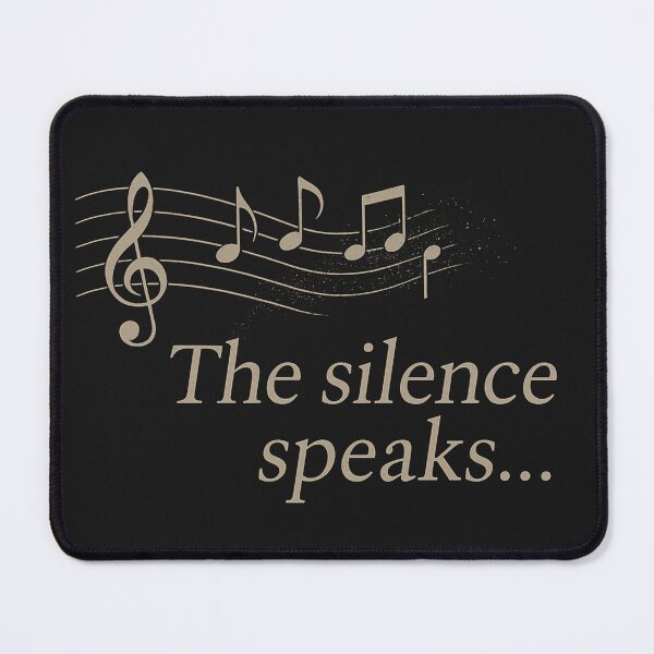 Item preview, Silence Speaks in Music designed and sold by Mouraludia.