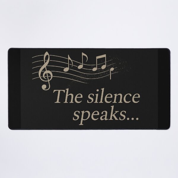 Item preview, Silence Speaks in Music designed and sold by Mouraludia.