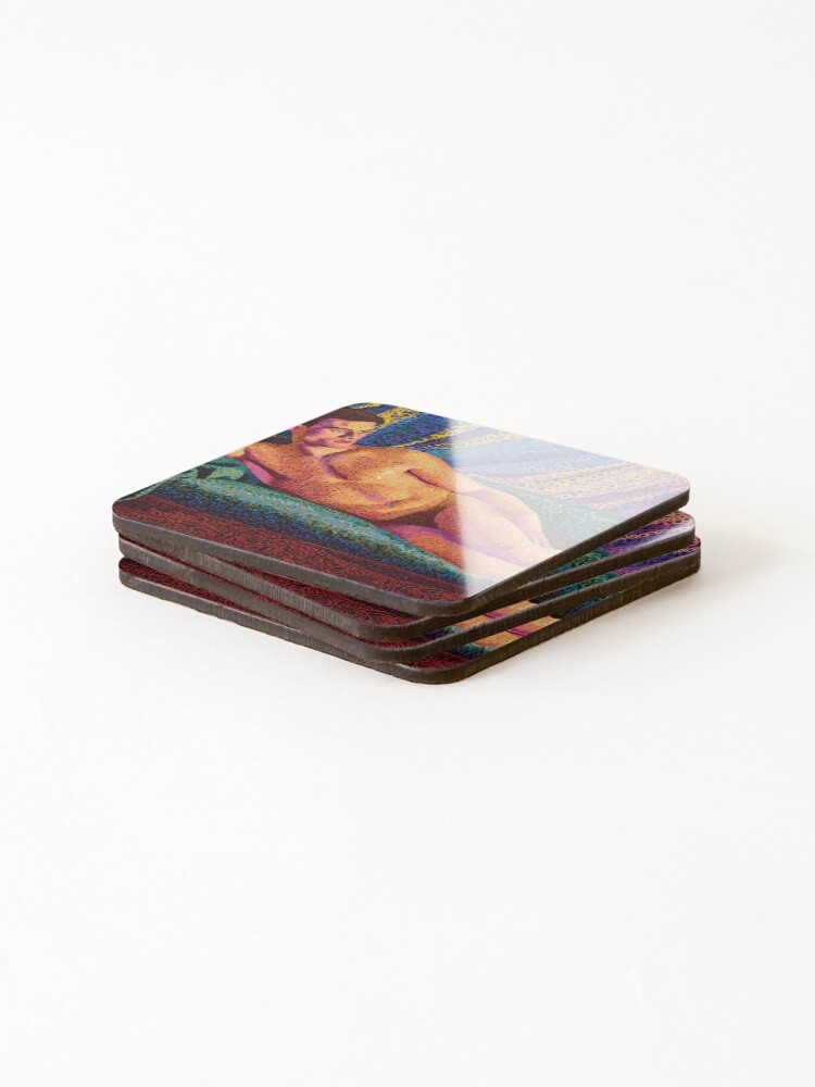 Thumbnail 4 of 5, Coasters (Set of 4), Chromatic Reverie designed and sold by Seduction-art.