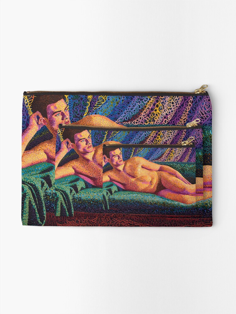 Thumbnail 2 of 4, Zipper Pouch, Chromatic Reverie designed and sold by Seduction-art.