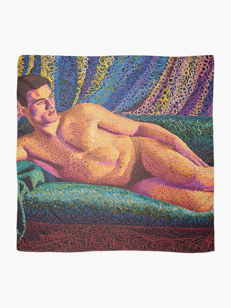 Thumbnail 2 of 3, Scarf, Chromatic Reverie designed and sold by Seduction-art.