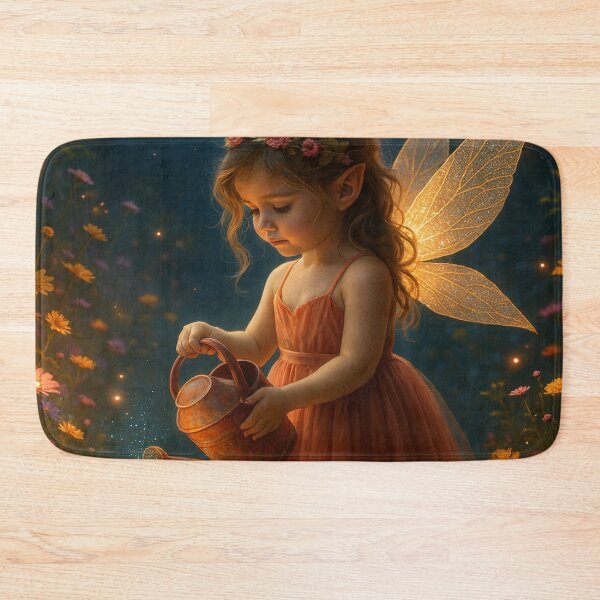 Item preview, Aurelia – Keeper of the Petalglow Garden | Fairy Fantasy Art by Jennifer Moor designed and sold by MythicmoorArt.