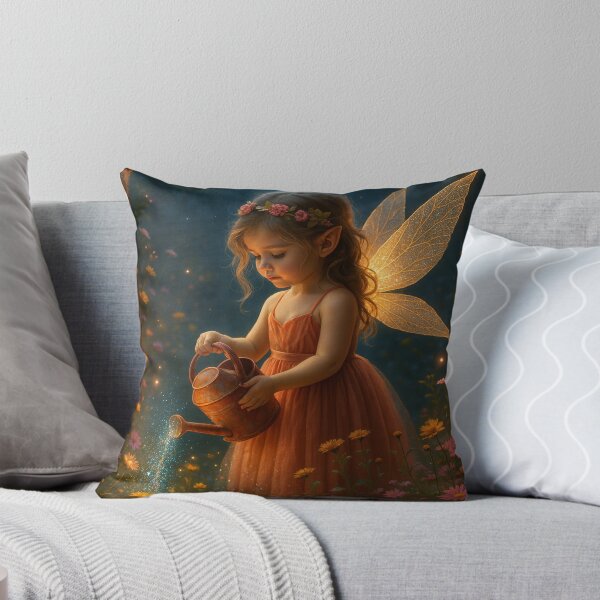 Item preview, Aurelia – Keeper of the Petalglow Garden | Fairy Fantasy Art by Jennifer Moor designed and sold by MythicmoorArt.
