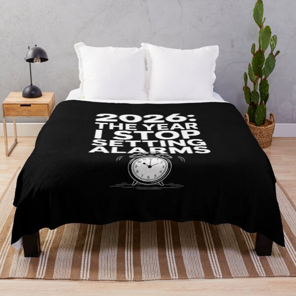 Item preview, 2026 The Year I Stop Setting Alarms Retirement designed and sold by BiellaSar.