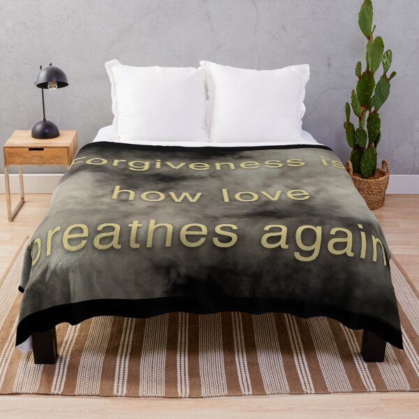 Item preview, Forgiveness is how love breathes again.  designed and sold by vagar.