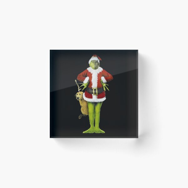 Item preview, Grinch Funny Christmas Costume With Silly Holiday Dog Art designed and sold by TREYA ALLEN.
