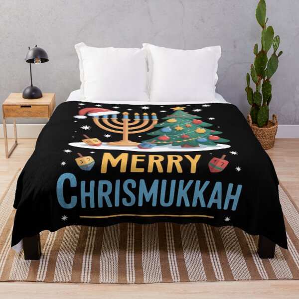 Item preview, Happy Christmukkah Jewish Christmas Hanukkah Chanukah designed and sold by Moon-Ape.