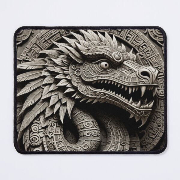 Item preview, Feathered serpent #2 (Temple) designed and sold by RZSTNCE.