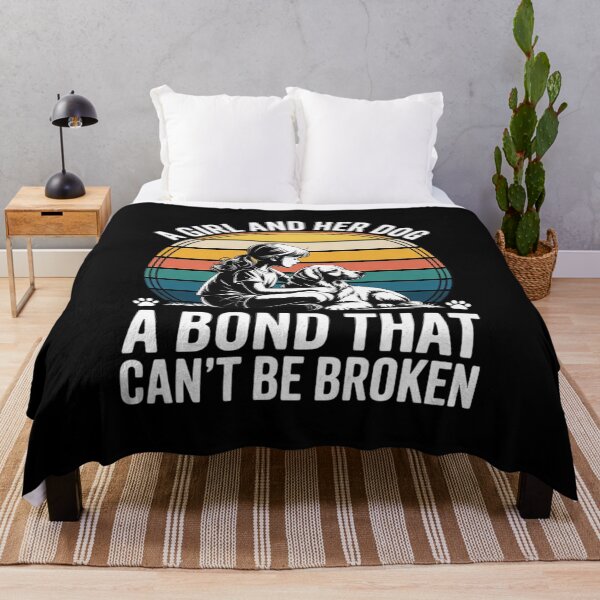 Item preview, A Girl And Her Dog A Bond That Can't Be Broken designed and sold by BiellaSar.