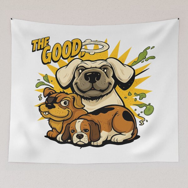 Item preview, The Good Dog Trio designed and sold by ShirtHatch.