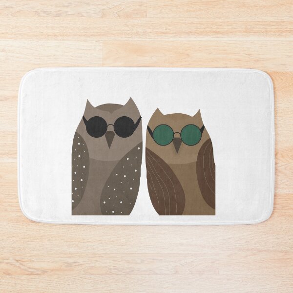 Item preview, Owls with Sunglasses – Cool Funny Owl Illustration  designed and sold by Beautiful art store.
