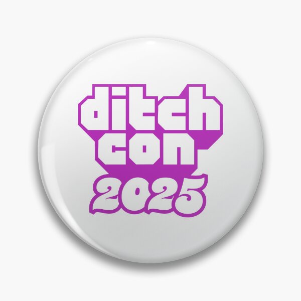 Item preview, Ditchcon 2025 - Non Balls Version designed and sold by Lazy Pirate Radio.