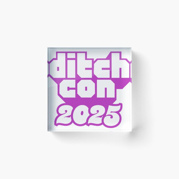 Item preview, Ditchcon 2025 - Non Balls Version designed and sold by Lazy Pirate Radio.