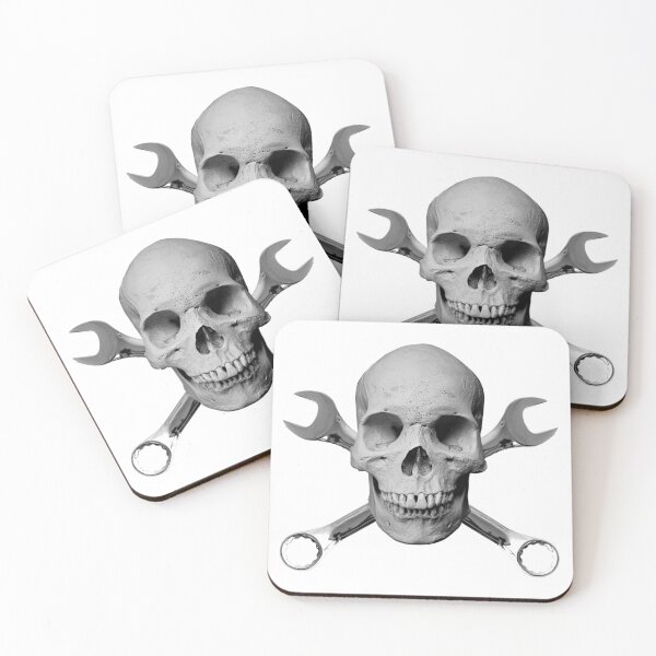 Item preview, Skull and cross spanners   designed and sold by GraceBakerd.