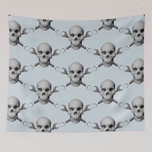 Item preview, Skull and cross spanners   designed and sold by GraceBakerd.