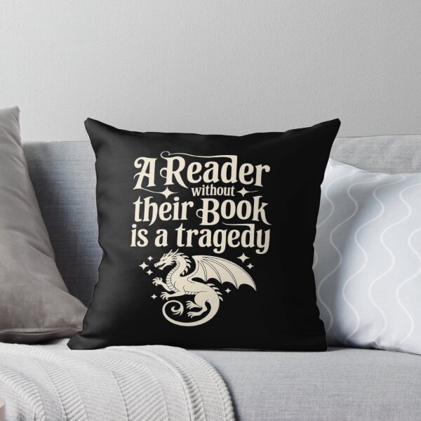 Item preview, A Reader Without Their Book is A Tragedy, Dragon Rider designed and sold by BiellaSar.