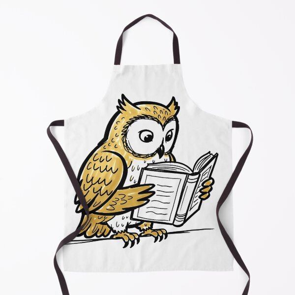 Item preview, Owl Reading a Book designed and sold by Thunderbelts.
