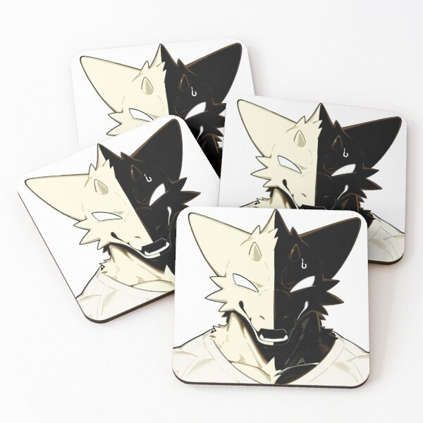 Item preview, Two-Faced Wolf, Light and Shadow designed and sold by Finmm.