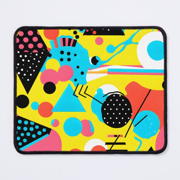 Item preview, Pop Art Pink, Blue, And Yellow Abstract Designs designed and sold by DEC02.