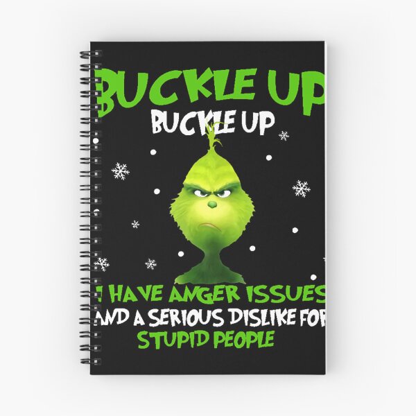 Item preview, Grinch Funny Anger Issues Quote Christmas Humor Design designed and sold by pluekeethi.