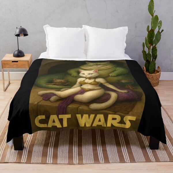 Item preview, Retro Cat Wars designed and sold by Dragon Space.
