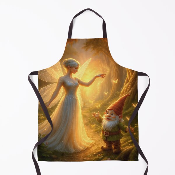 Item preview, Elaria and the Gnome of Dawnlight Hollow designed and sold by MythicmoorArt.