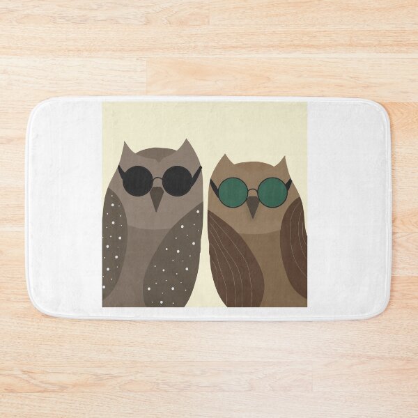 Item preview, Owls with Sunglasses – Cool Funny Owl Illustration  designed and sold by Beautiful art store.