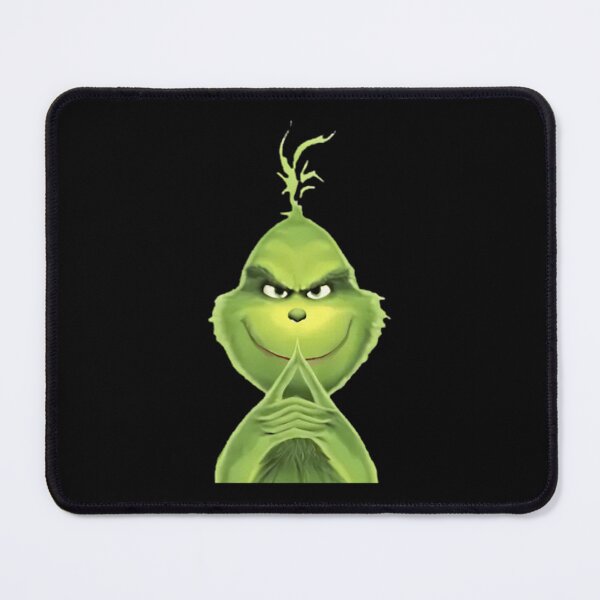 Item preview, Grinch Sneaky Evil Smile Christmas Mischief Cartoon Art designed and sold by Ariella Whitney.