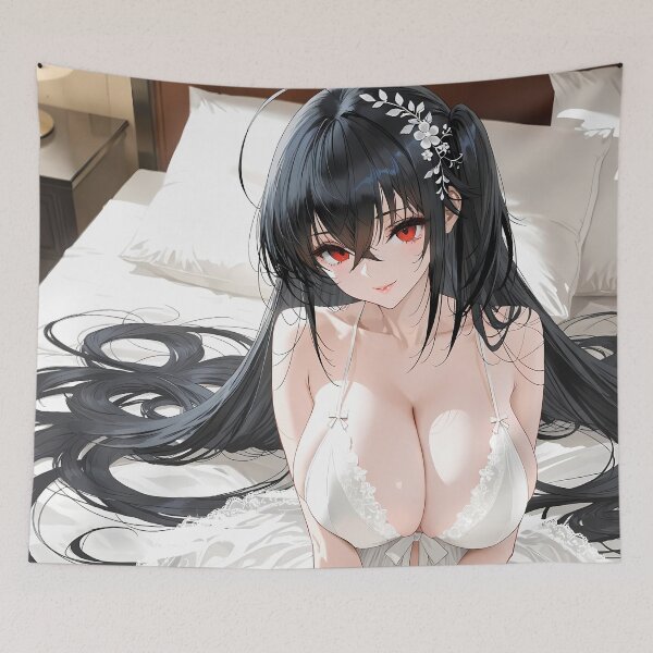 Item preview, Anime Taihou Azur Lane Gentle White Elegance in Soft Moonlight Harmony designed and sold by CarlosBender.