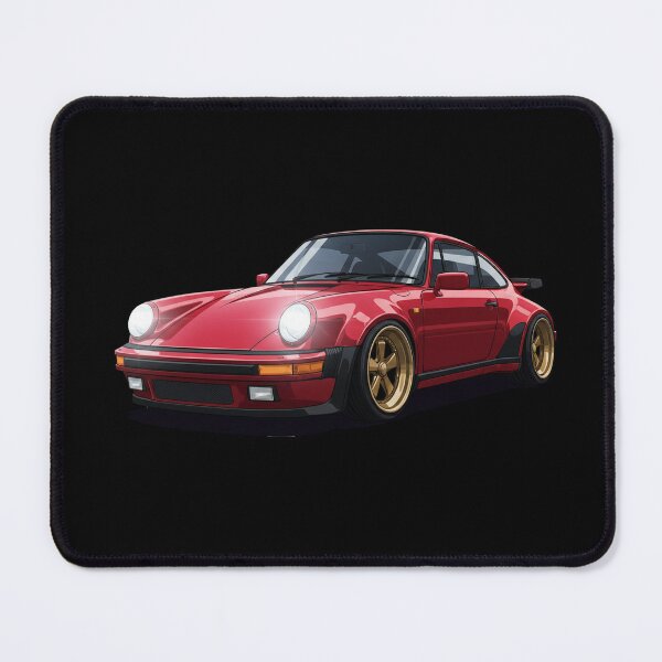 Item preview, Elite Red Classic Widebody Coupe Illustration - Timeless Performance Car Art designed and sold by nhstaruna.